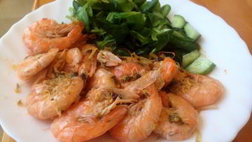 Рецепт Лимонных креветок