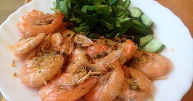 Рецепт Лимонных креветок