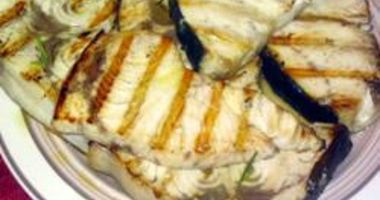 Рецепт Рыбы-меча на гриле с розмарином