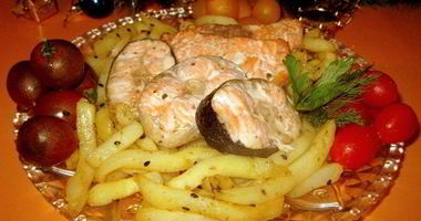 Рецепт Рыбы на гриле в микроволновке