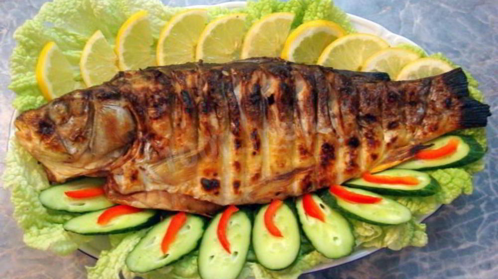 Как приготовить рыбу на костре на решетке на углях