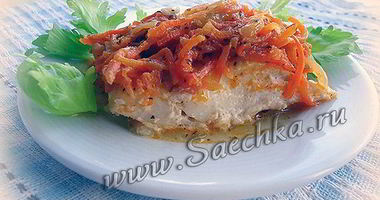 Рецепт Рыбы по-средиземноморски