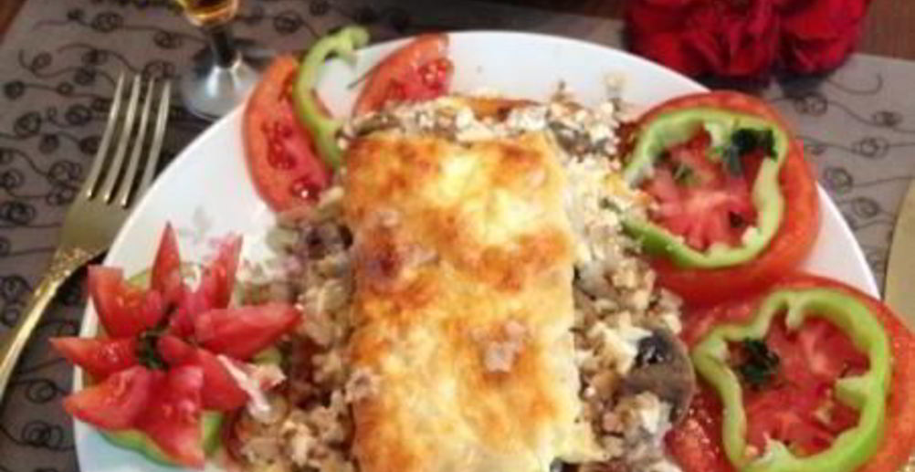 Рецепт рыбу запеченную в виноградных листьях