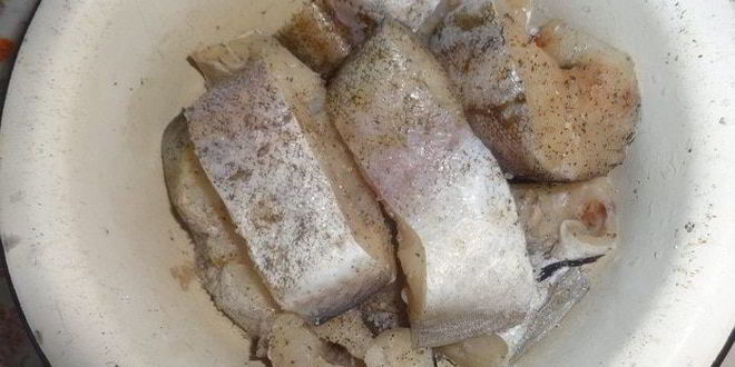 Рецепт рыбы с картофелем и овощами