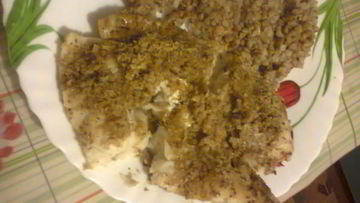 Рецепт Рыбки запеченной в ореховой панировке