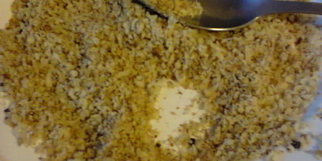 Рецепт рыбки запеченной в ореховой панировке