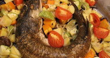 Рецепт Щуки с овощами Осенняя