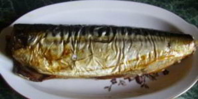 Рецепт скумбрии, запеченной в пакете