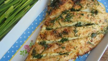 Рецепт Запеченной камбалы