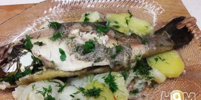 Рецепт запеченного линя