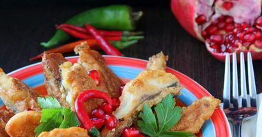 Рецепт Жареной кефали в остром кляре