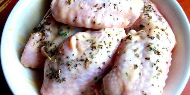 Рецепт шашлычков из крылышек и томатный соус