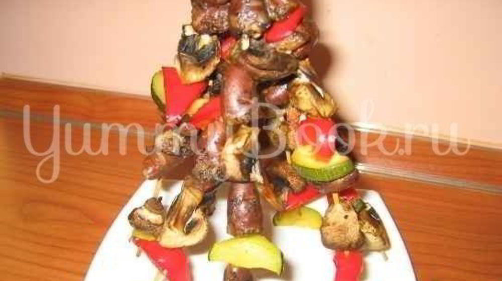 Как приготовить шашлычки из куриных сердечек