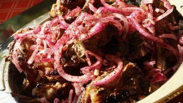 Рецепт Шашлыка из корейки баранины