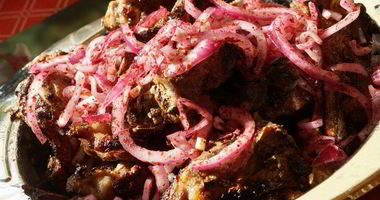 Рецепт Шашлыка из корейки баранины