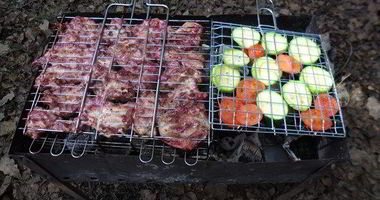 Рецепт Шашлыка из курицы в вишневом маринаде