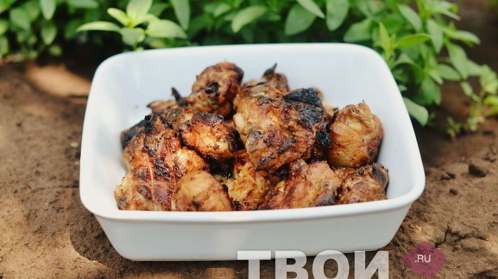 Как приготовить шашлык из курицы