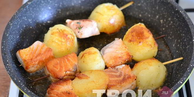 Рецепт шашлыка из семги