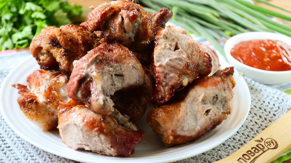 Как приготовить шашлык из свинины рулетиками