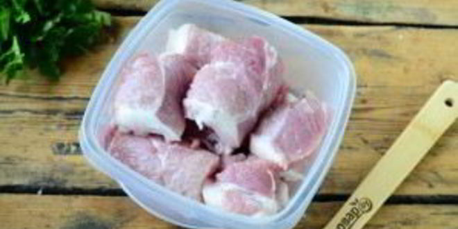 Рецепт шашлыка из свинины рулетиками