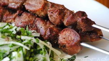 Рецепт Шашлыка из свинины в духовке