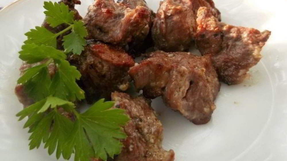 Как приготовить шашлык из телятины в майонезе