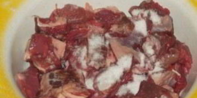 Рецепт шашлыка из телятины в майонезе