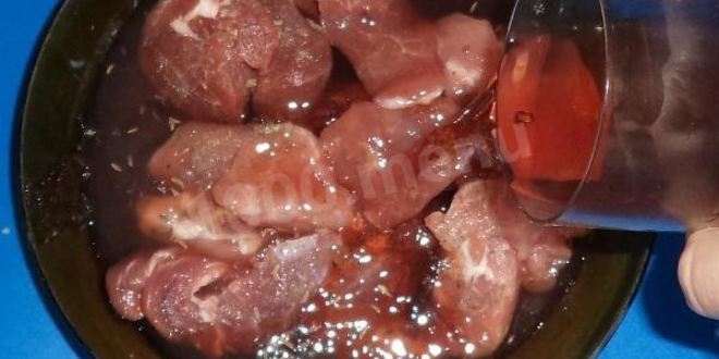 Рецепт шашлыка в микроволновке