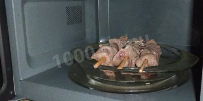 Рецепт шашлыка в микроволновке