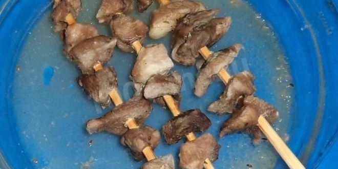 Рецепт шашлыка в микроволновке