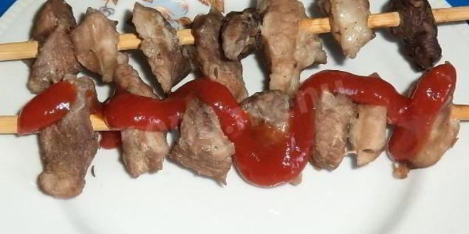 Рецепт шашлыка в микроволновке