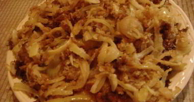 Рецепт Капустных шницелей с луковой заправкой