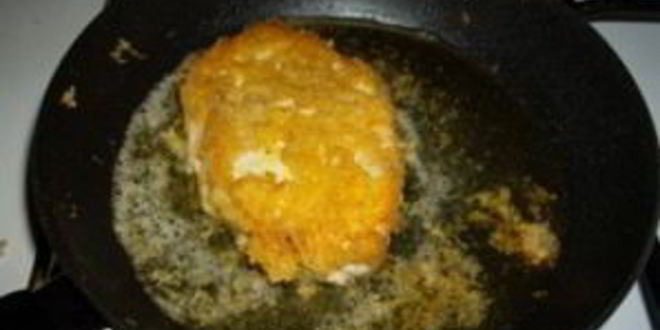 Рецепт куриного шницеля с сыром