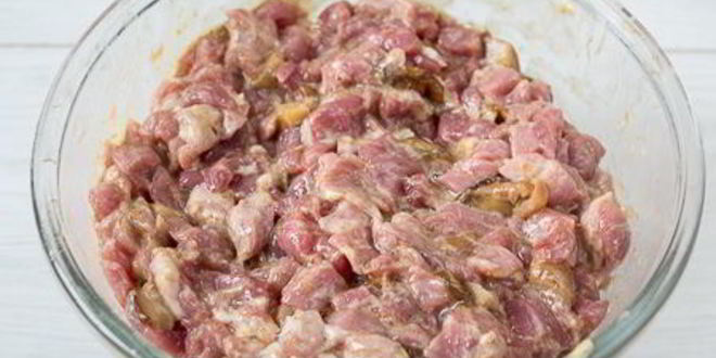 Рецепт рубленых шницелей из свинины с грибами