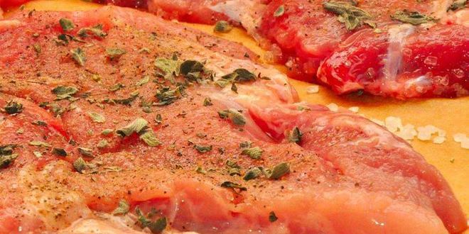 Рецепт шницеля и печеные овощи