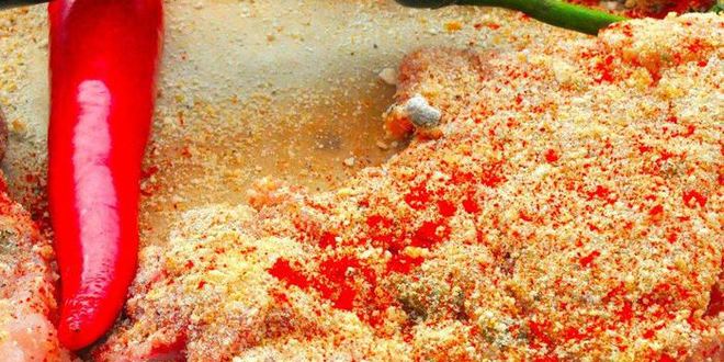 Рецепт шницеля и печеные овощи