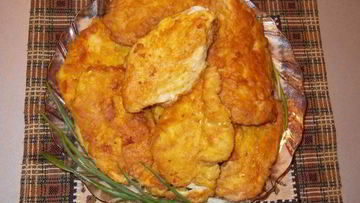 Рецепт Шницеля из куриной грудки