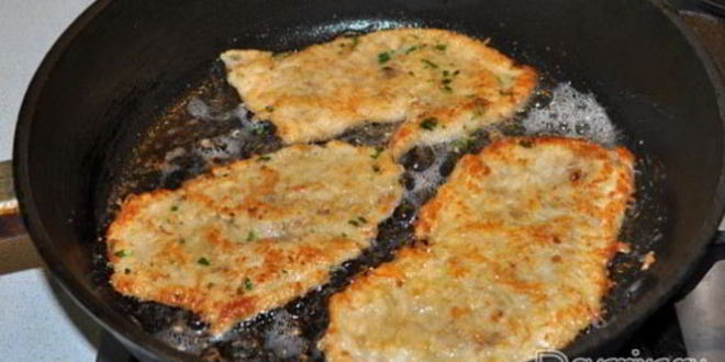 Рецепт шницеля из курицы по-милански