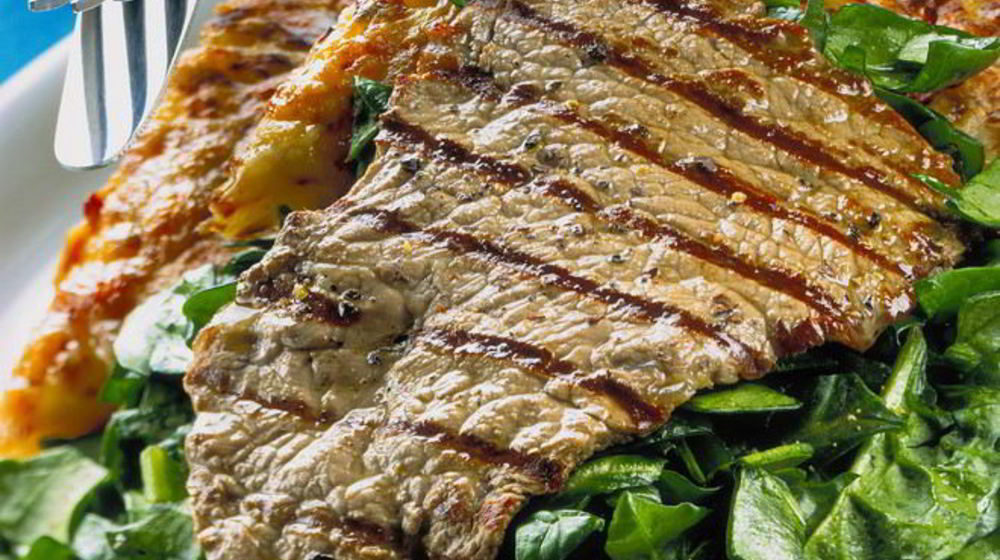 Как приготовить шницель из мраморной говядины