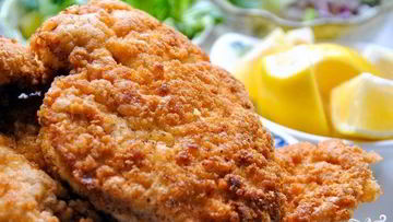 Рецепт Шницеля из свинины на сковороде