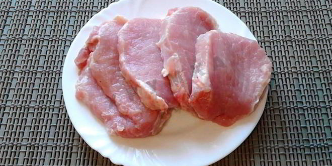 Рецепт шницеля из свинины в духовке