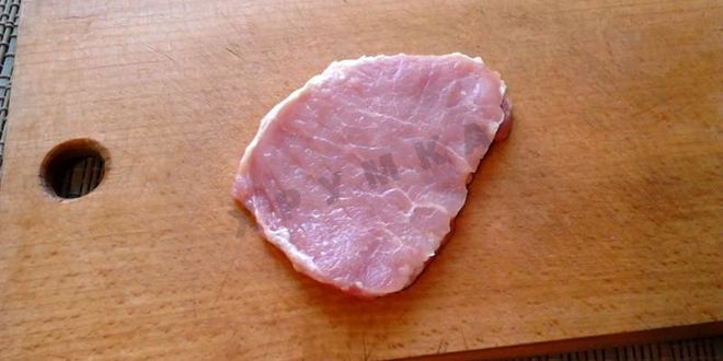 Рецепт шницеля из свинины в духовке