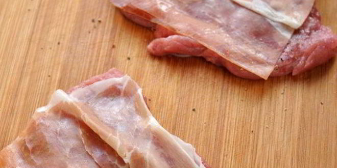 Рецепт шницеля из телятины с прошутто и шалфеем