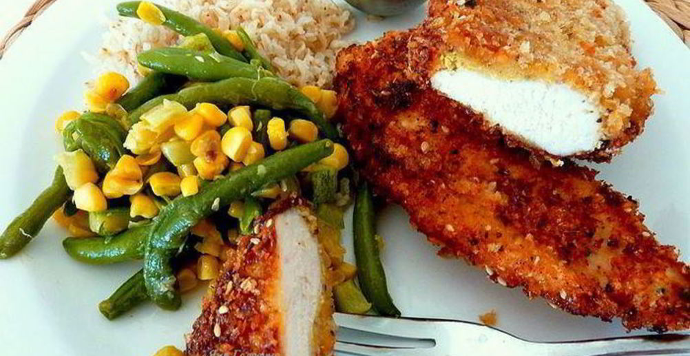 Рецепт куриный шницель в духовке