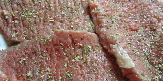 Рецепт шницеля по-флорентийски с шампиньонами