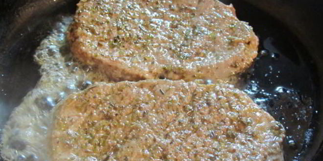 Рецепт шницеля по-флорентийски с шампиньонами