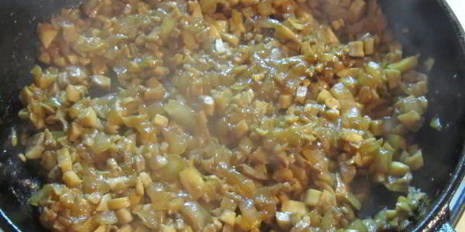 Рецепт шницеля по-флорентийски с шампиньонами