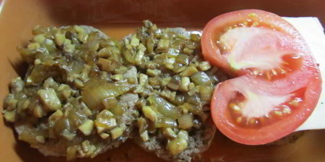 Рецепт шницеля по-флорентийски с шампиньонами