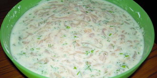 Рецепт шницеля по-венециански с легким салатиком из кукурузы