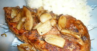 Рецепт Шницеля с чесноком